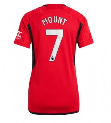 Manchester United Mason Mount #7 Hjemmebanetrøje Dame 2023-24 Kort ærmer